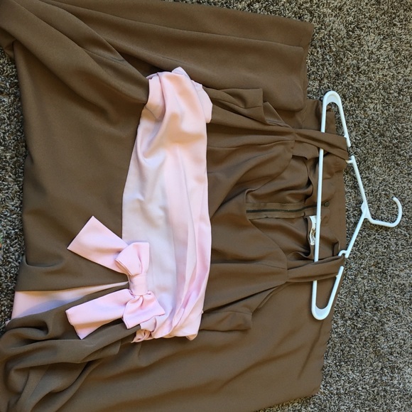 Tatyana Brown and Pink Retro Flamingo Dress - Picture 6 of 13